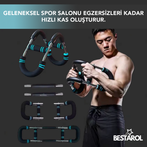 Alphabar Pro - Tüm Vücut Güç ve Kas Geliştirici