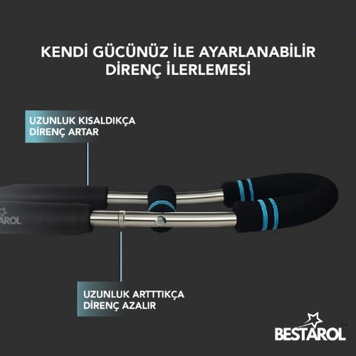 Alphabar Pro - Tüm Vücut Güç ve Kas Geliştirici