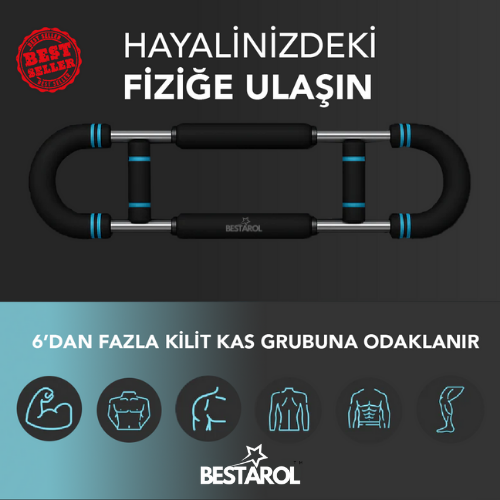 Alphabar Pro - Tüm Vücut Güç ve Kas Geliştirici