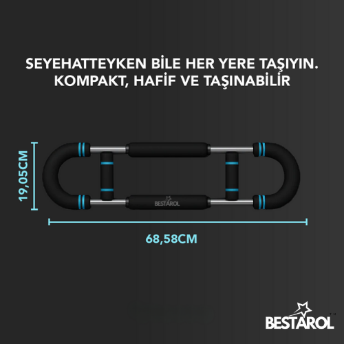 Alphabar Pro - Tüm Vücut Güç ve Kas Geliştirici
